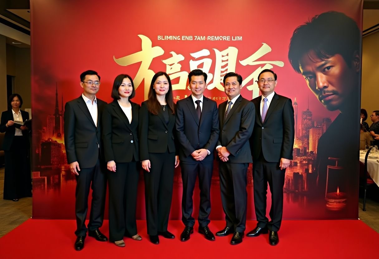 51吃瓜黑料电影首映礼现场，主创团队亮相